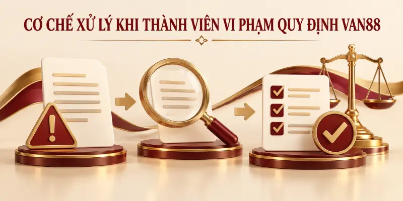 Cơ Chế Sử Lý Khi Thành Viên Vi Phạm Quy Định