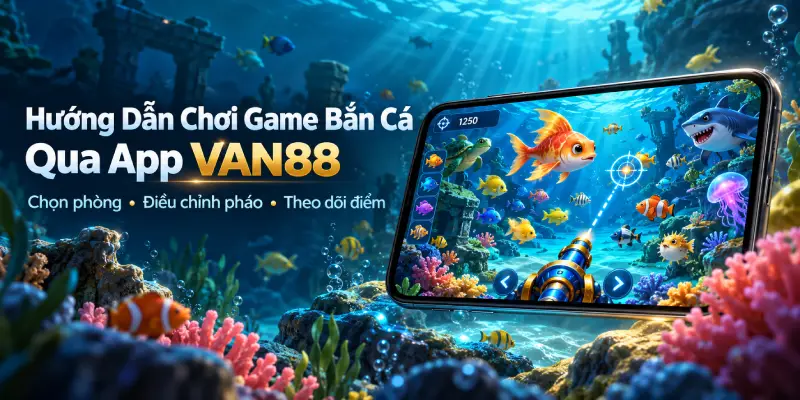 Hướng Dẫn Chơi Game Bắn Cá Qua App VAN88